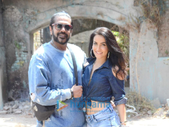 Prateik Babbar and Elli Avram shoot for Rocky S new campaign in Mumbai