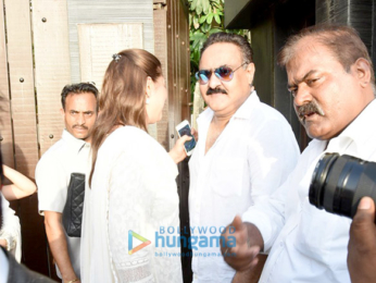 Prayer meet of Sonam Kapoor's grand mother Duru Bhambhani in Bandra