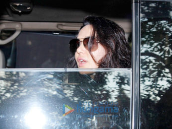 Preity Zinta snapped post dubbing in Bandra