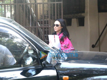 Preity Zinta snapped post dubbing in Bandra