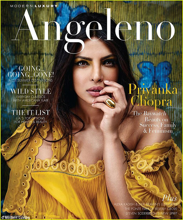 Priyanka Chopra mesmerizes on different covers of Modern Luxury magazines; talks about facing sexism