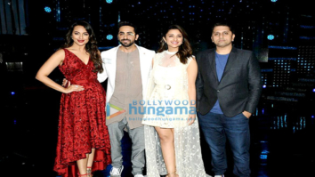 Parineeti Chopra and Ayushmann Khuranna promote their film ‘Meri Pyaari Bindu’ on the sets of Nach Baliye