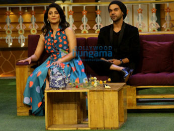 Promotions of the film 'Behen Hogi Teri' on sets the of The Kapil Sharma Show
