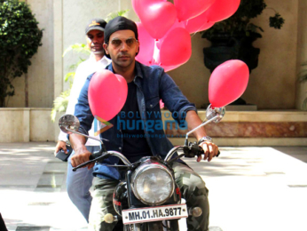 Rajkummar Rao promoting his upcoming film 'Behen Hogi Teri'