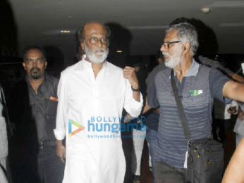 Rajnikant arrives in Mumbai amidst heavy security