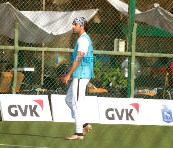 ranbir snapped while playing football 1