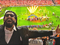 Post injury, Ranveer Singh heads to London to support his favourite team Arsenal at FA Cup Finals