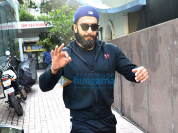 Ranveer Singh snapped at Akro gym