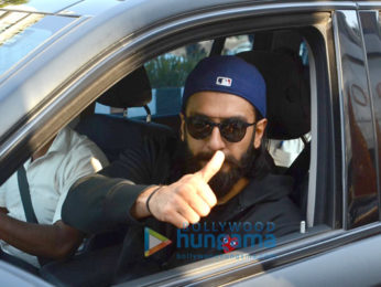Ranveer Singh snapped at Akro gym