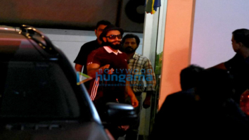 Ranveer Singh snapped at Vidhu Vinod Chopra’s house