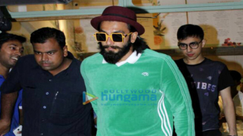 Ranveer Singh snapped at The Kitchen Garden