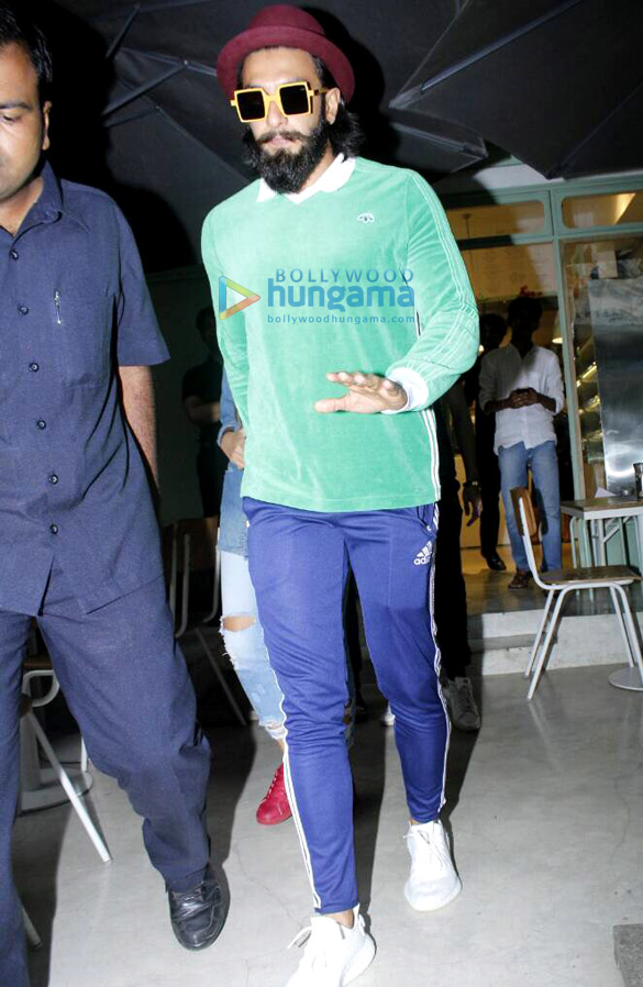 ranveer snapped at the kitchen garden 2