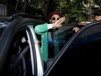 Ranveer Singh snapped at The Kitchen Garden