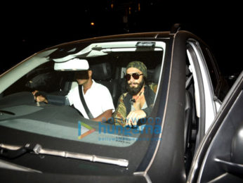 Ranveer Singh snapped post his gym sessions in Bandra