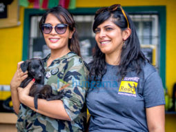 Richa Chadha spends the day at the ResQ Animals shelter