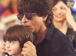 Shah Rukh Khan and AbRam Khan have father- son outing at the KKR 10 year celebration