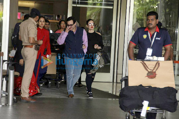 saif ali khan kareena kapoor khan shilpa shetty kundra and her husband raj kundra snapped at the airport 6