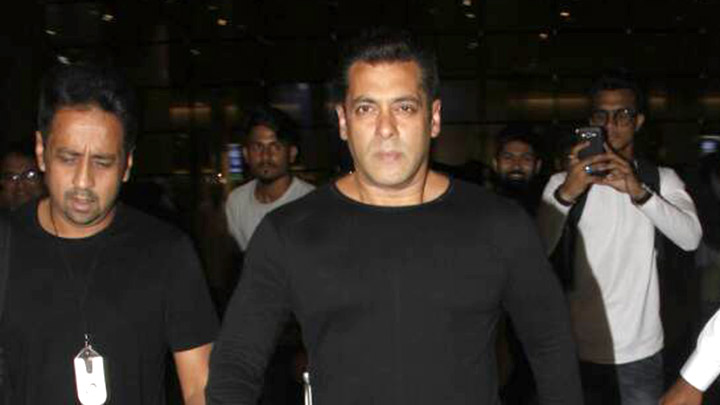 Salman Khan Returns From Tiger Zinda Hai Shooting For Tubelight Trailer Launch Salman Khan Returns From Tiger Zinda Hai Shooting For Tubelight Trailer Launch