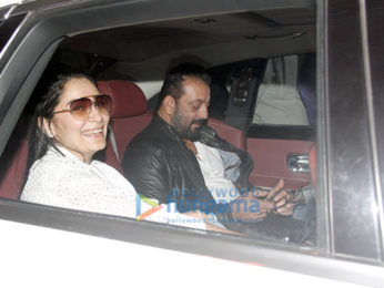 Sanjay Dutt, Aishwarya Rai Bachchan & Bipasha Basu snapped at the airport