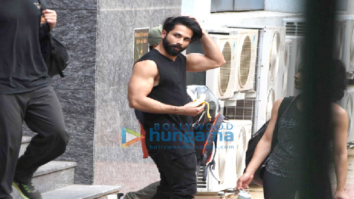 Shahid Kapoor snapped in Bandra