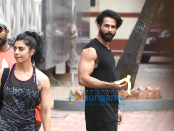 Shahid Kapoor snapped in Bandra