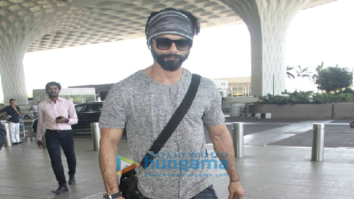 Shahid Kapoor leaves for Delhi to be with Mira Rajput and daughter Misha