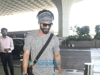 Shahid Kapoor leaves for Delhi to be with Mira Rajput and daughter Misha
