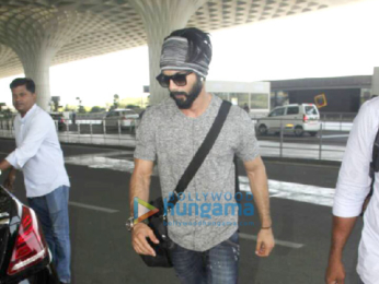 Shahid Kapoor leaves for Delhi to be with Mira Rajput and daughter Misha
