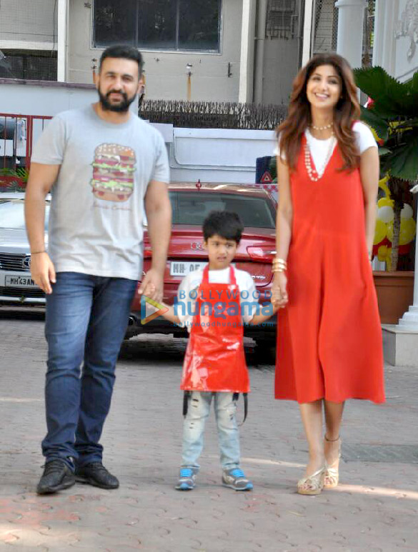 shilpa shetty and her family snapped on the occassion of her son viaan raj kundras birthday 2