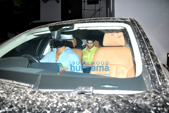 sidharth and alia snapped post dinner 2