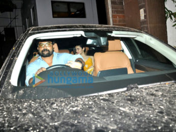 Sidharth Malhotra and Alia Bhatt snapped post dinner at Imran Khan's house