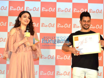 Soha Ali Khan and Kunal Khemu grace the launch of Bio Oil