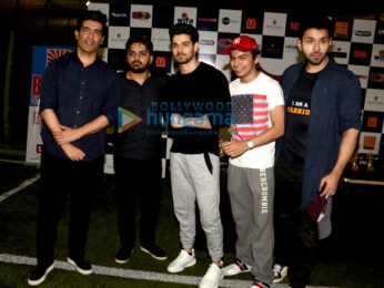 Sooraj Pancholi and Manish Malhotra grace the launch of ‘Super Soccer League’