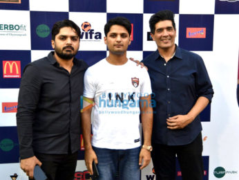 Sooraj Pancholi and Manish Malhotra grace the launch of ‘Super Soccer League’