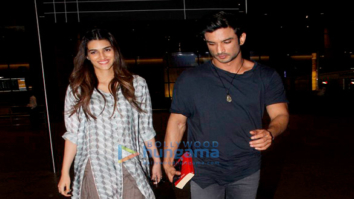 Sushant Singh Rajput, Kriti Sanon and Urvashi Rautela snaped at the airport