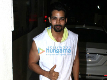 Sushant Singh Rajput and others snapped at the screening of 'Hindi Medium'