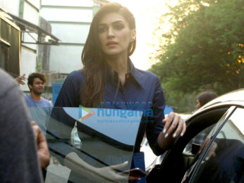 Sushant Singh Rajput and Kriti Sanon snapped promoting their film 'Raabta'