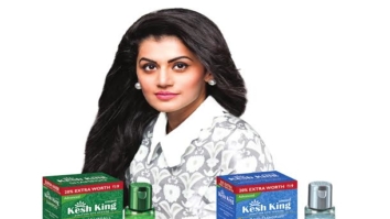 Taapsee Pannu signed up to endorse Kesh King range of ayurvedic hair care solution