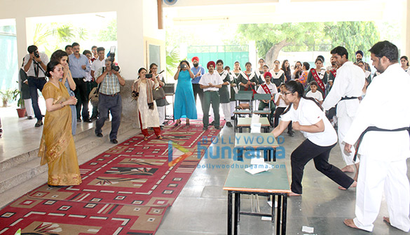taapsee pannu visits her school mata jai kaur public school in delhi 5