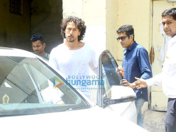 Tiger Shroff snapped at Filmistan