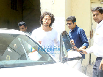 Tiger Shroff snapped at Filmistan