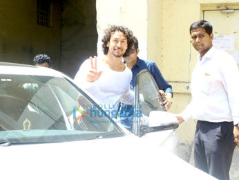 Tiger Shroff snapped at Filmistan