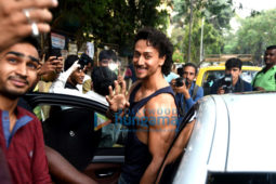 Tiger Shroff snapped while buying 'GQ' magazine with him on the cover