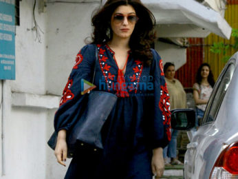Twinkle Khanna snapped post salon session in Juhu