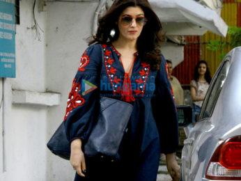 Twinkle Khanna snapped post salon session in Juhu