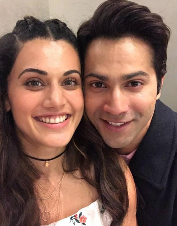 Varun Dhawan has sweet messages for his leading ladies Taapsee Pannu and Jacqueline Fernandez after London schedule wrap up on Judwaa 2-1
