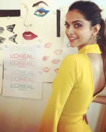 WOW! Deepika Padukone’s sunshine look in yellow dress and cute pink dress at Cannes 2017 is refreshing (2)