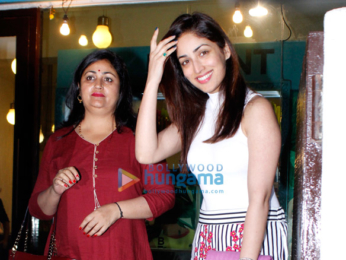 Yami Gautam snapped post her salon session