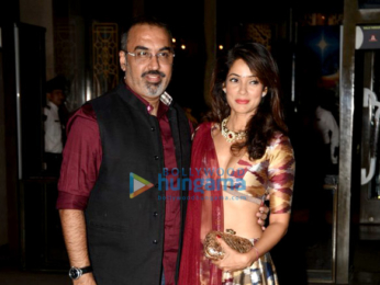 Zaheer Khan and Sagarika Ghatge's engagement bash in Mumbai
