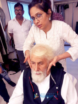 On The Sets Of The Movie 102 Not Out